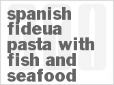 Spanish Fideua Pasta With Fish And Seafood