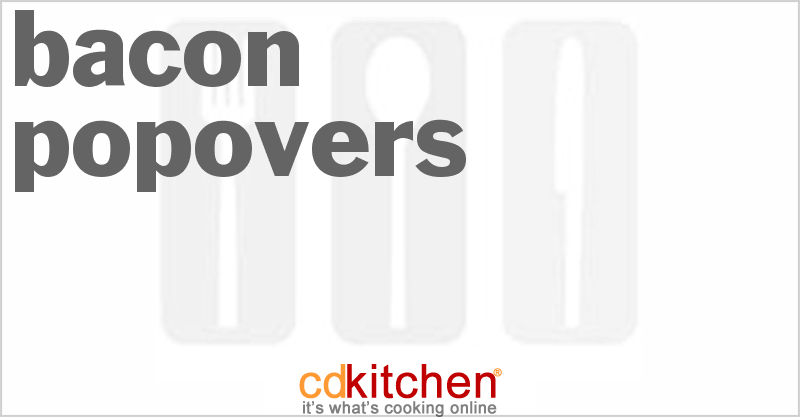 Bacon Popovers - CDKitchen.com