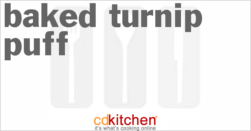 Baked Turnip Puff - CDKitchen.com