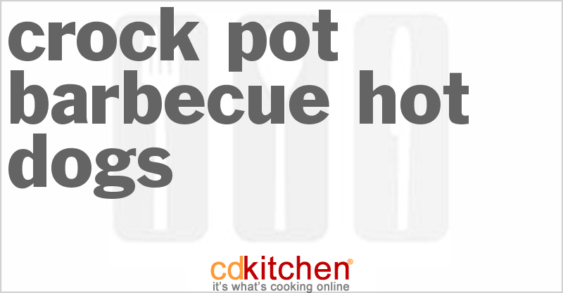 Barbecue Hot Dogs - CDKitchen.com