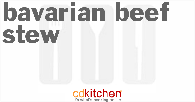Bavarian Beef Stew - CDKitchen.com