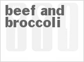 recipe for beef and broccoli