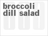 recipe for broccoli dill salad