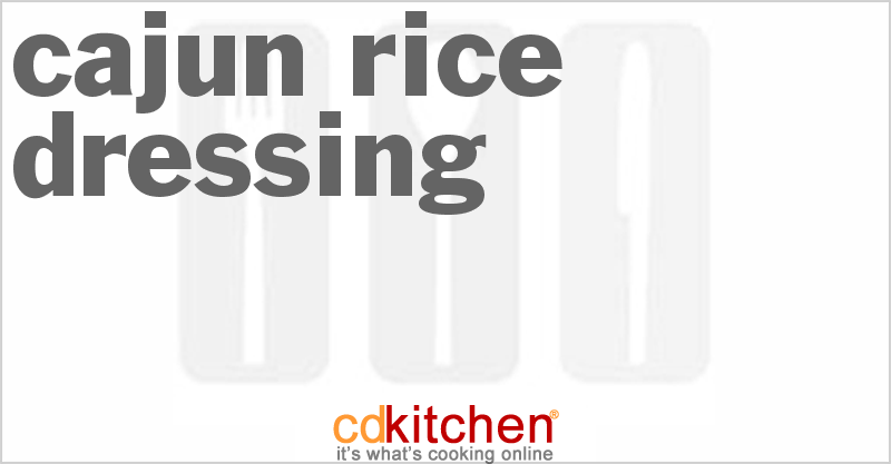 Cajun Rice Dressing - CDKitchen.com