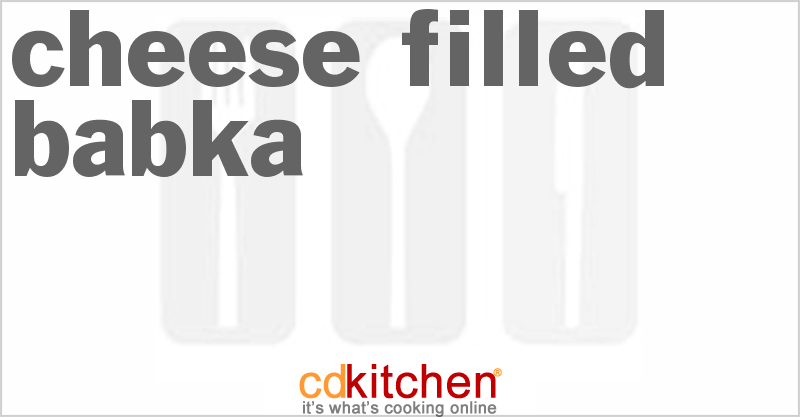 Cheese-Filled Babka - CDKitchen.com