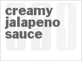 recipe for creamy jalapeno sauce