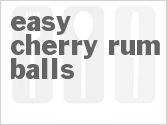 recipe for easy cherry rum balls