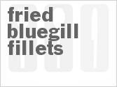 recipe for fried bluegill fillets