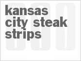 recipe for kansas city steak strips