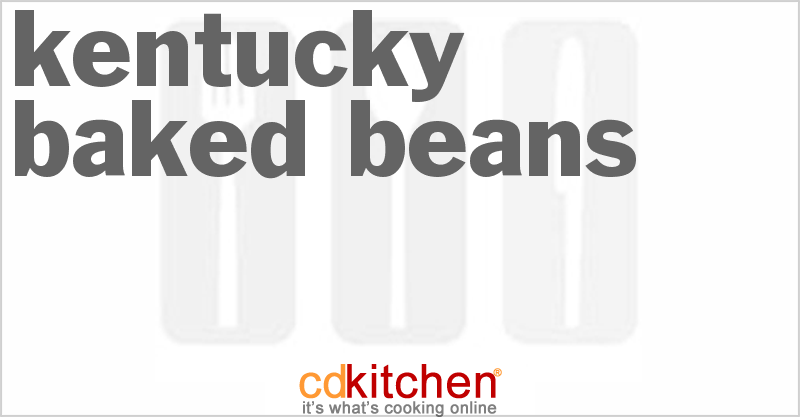 Kentucky Baked Beans - CDKitchen.com