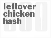 recipe for leftover chicken hash