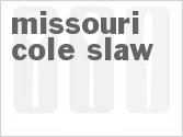 recipe for missouri cole slaw