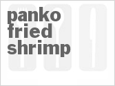 recipe for panko fried shrimp
