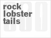 recipe for rock lobster tails