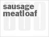 recipe for slow cooker sausage meatloaf