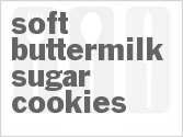 recipe for soft buttermilk sugar cookies