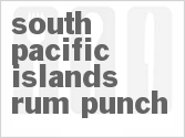 recipe for south pacific islands rum punch