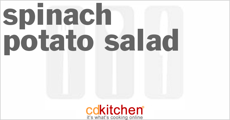Spinach Potato Salad - CDKitchen.com