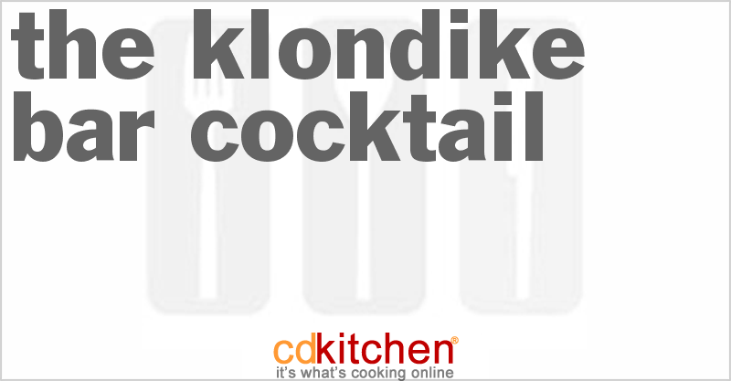 The Klondike Bar Cocktail - CDKitchen.com