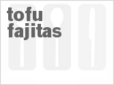 recipe for tofu fajitas