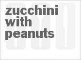 recipe for zucchini with peanuts (chad)