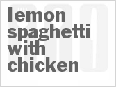 Lemon Spaghetti With Chicken