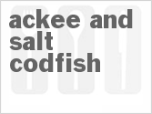 recipe for ackee and salt codfish