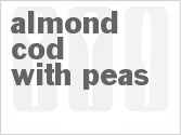 recipe for pressure cooker almond cod with peas