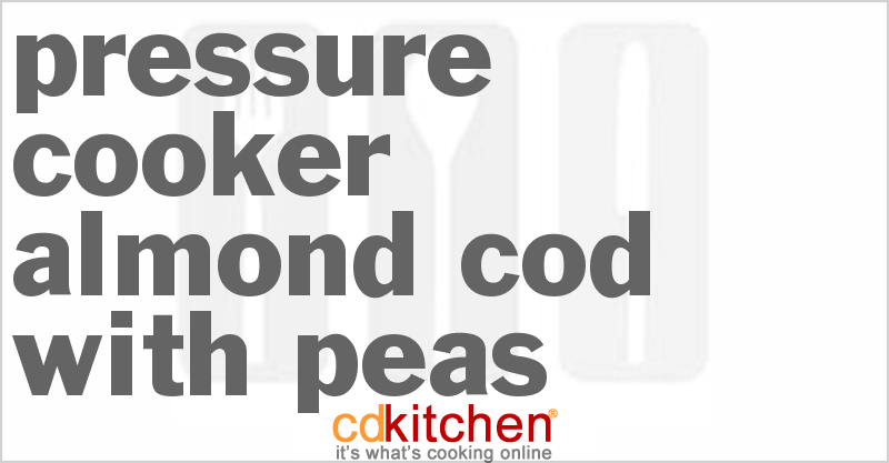 Almond Cod With Peas - CDKitchen.com