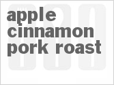 recipe for slow cooker apple cinnamon pork roast