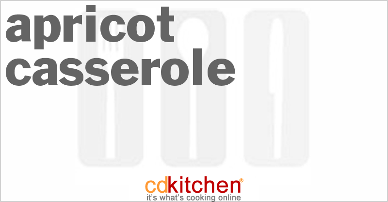 Apricot Casserole - CDKitchen.com