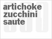 recipe for artichoke zucchini saute