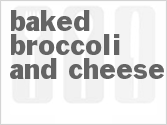 recipe for baked broccoli and cheese