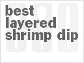 recipe for best layered shrimp dip