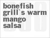 recipe for bonefish grill warm mango salsa
