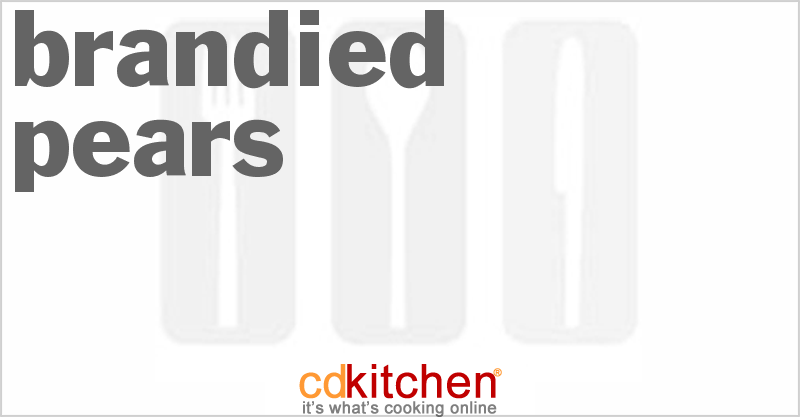 Brandied Pears - CDKitchen.com
