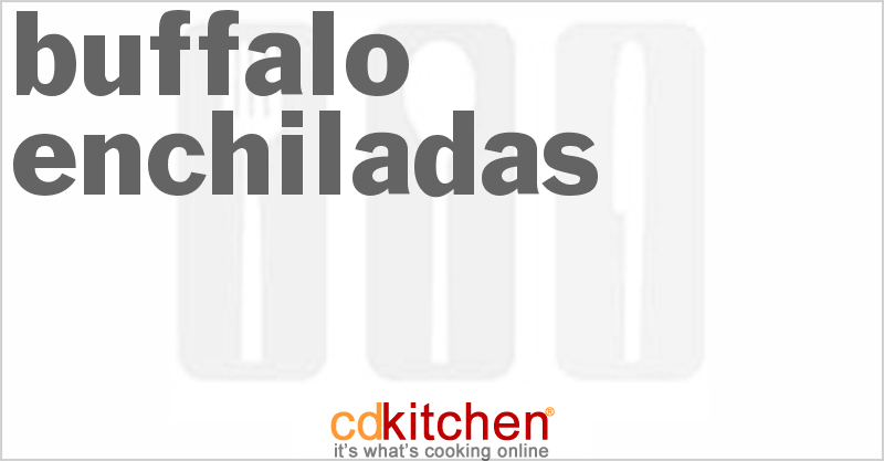 Buffalo Enchiladas - CDKitchen.com