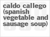 recipe for caldo callego (spanish vegetable and sausage soup)