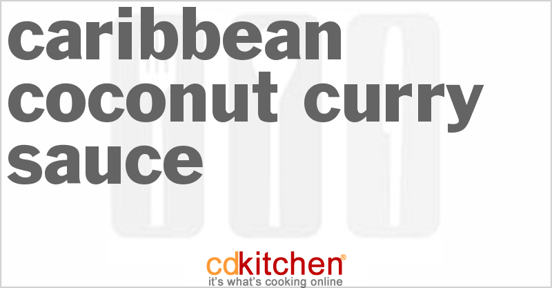 Caribbean Coconut Curry Sauce - CDKitchen.com