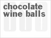 recipe for chocolate-wine balls