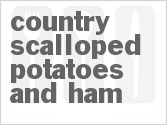 recipe for slow cooker country scalloped potatoes and ham