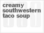 recipe for creamy southwestern taco soup