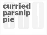 recipe for curried parsnip pie