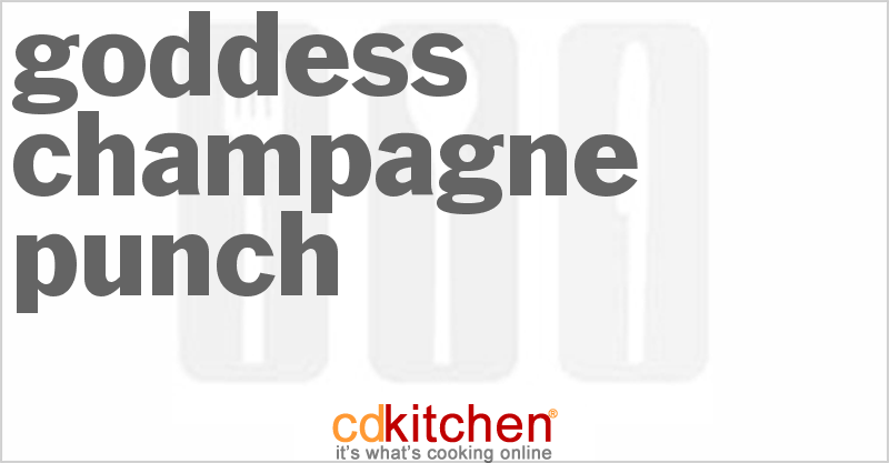 Goddess Champagne Punch - CDKitchen.com