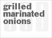 recipe for grilled marinated onions