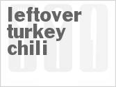 recipe for leftover turkey chili