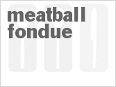 recipe for meatball fondue