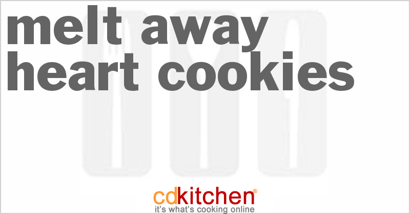 Melt-Away Heart Cookies - CDKitchen.com