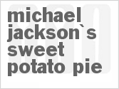 recipe for michael jackson's sweet potato pie