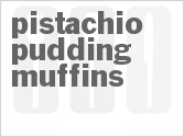 recipe for pistachio pudding muffins